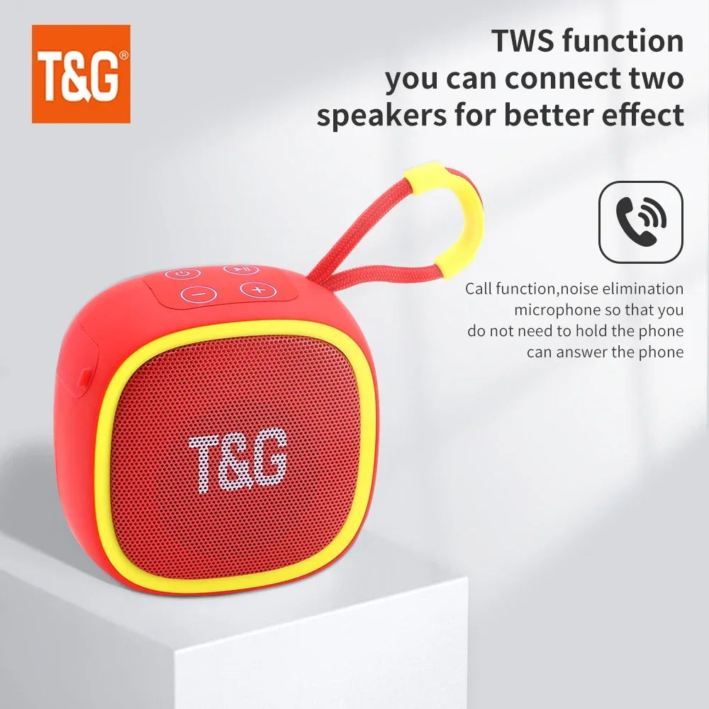 G659 Mini Wireless Bluetooth Speaker | Powerful HIFI Sound, TWS, TF Card - The Little Market Shop