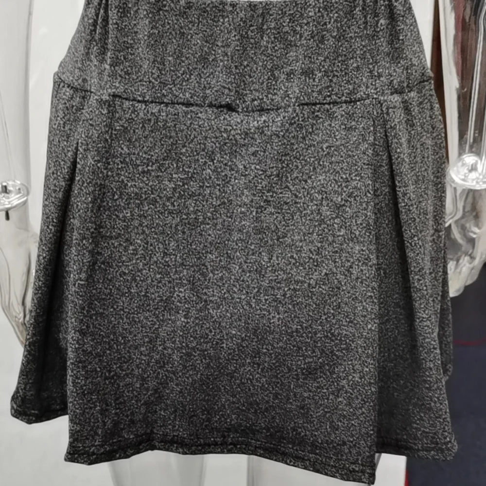 Women’s High Waist Sports Tennis Skirt – Quick-Drying with Lining - The Little Market Shop