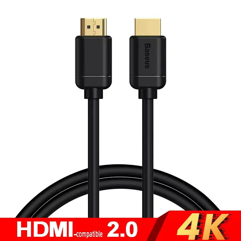 Baseus HDMI-Compatible Cable for Xiaomi Mi Box 48Gbps Digital for PS5 PS4 8K 2.1 4K 2.0 HDMI-Compatible Splitter 8K/60Hz Cables - The Little Market Shop