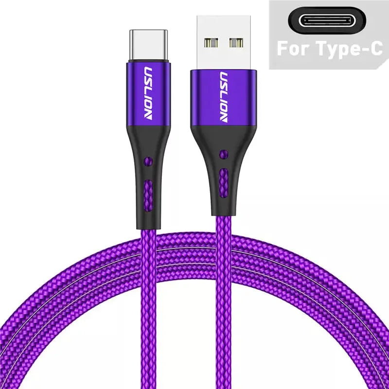 3A USB Type C Cable Wire For Samsung S10 S20 Xiaomi mi 11 Mobile Phone Fast Charging USB C Cable Type-C Charger Micro USB Cables - The Little Market Shop