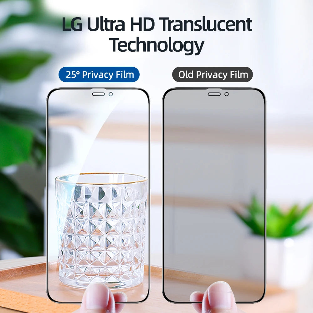 Private Screen Protector For iPhone 15 14 13 Pro Max X XS MAX XR Anti-Spy Tempered Glass For iPhone 13 Pro 12 14 Glass - The Little Market Shop