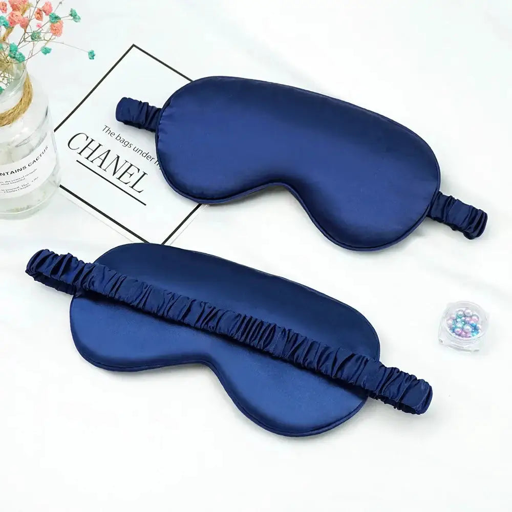 Ultra Soft Silk Sleep Mask for Blissful Nights Sleep Blindfold - The Little Market Shop