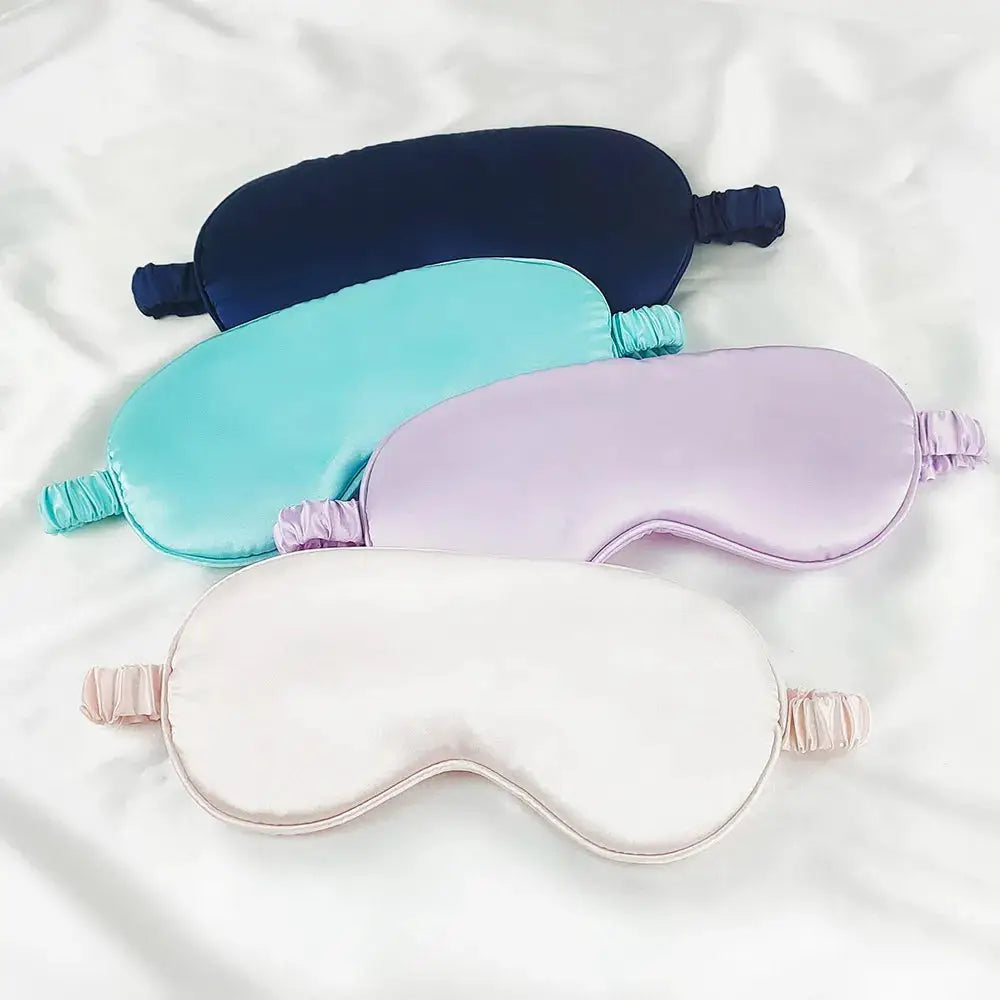 Ultra Soft Silk Sleep Mask for Blissful Nights Sleep Blindfold - The Little Market Shop