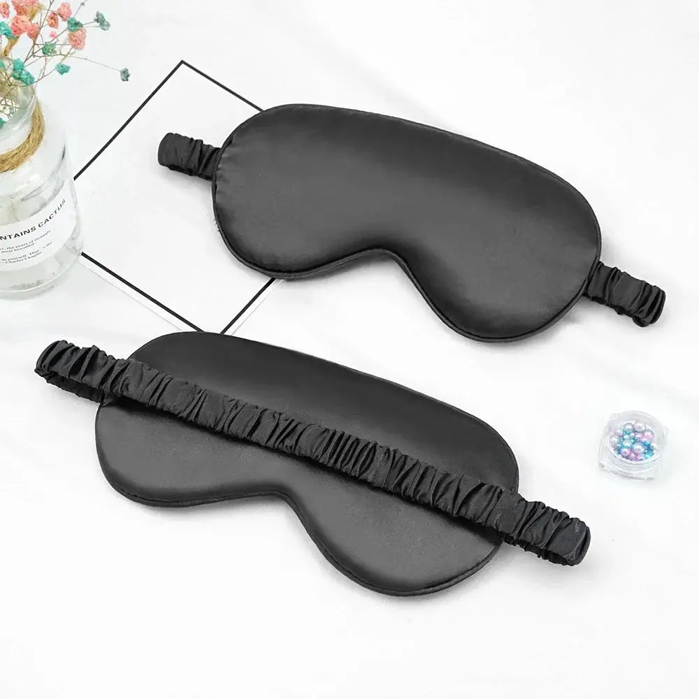 Ultra Soft Silk Sleep Mask for Blissful Nights Sleep Blindfold - The Little Market Shop