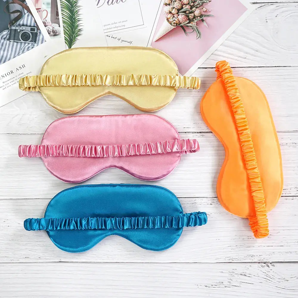 Ultra Soft Silk Sleep Mask for Blissful Nights Sleep Blindfold - The Little Market Shop