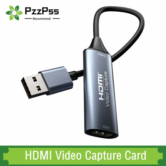 4K HDMI Video Capture Card USB 2.0/3.0/USB-C for Game & Streaming - The Little Market Shop