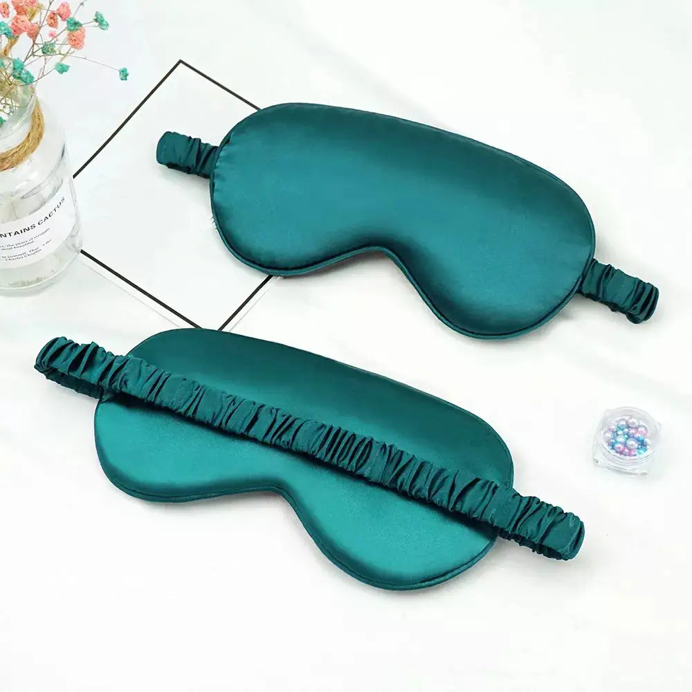 Ultra Soft Silk Sleep Mask for Blissful Nights Sleep Blindfold - The Little Market Shop
