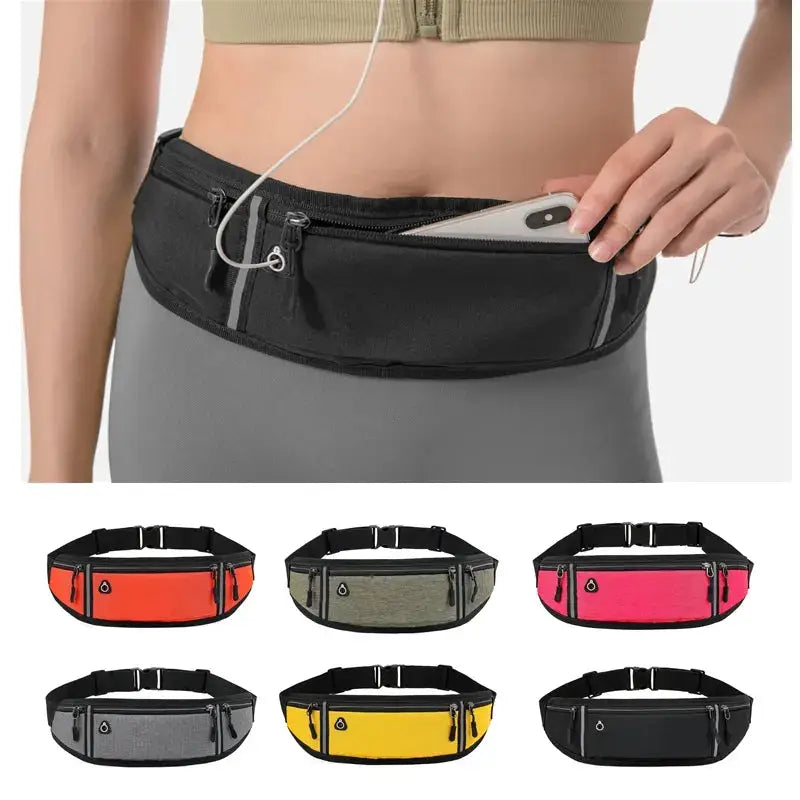 Maximize Your Active Lifestyle with Our Premium Unisex Sports Bum Bag - Stylish, Versatile, and Essential for Your Fitness Journey - The Little Market Shop