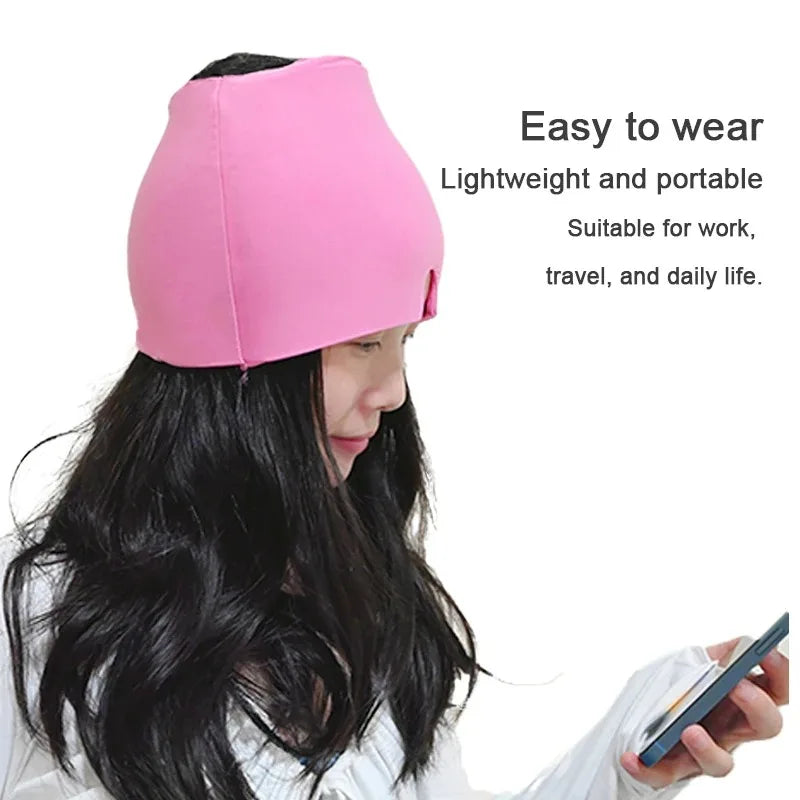 Hot & Cold Gel Head Ice Cap – Migraine Relief & Sleep Mask