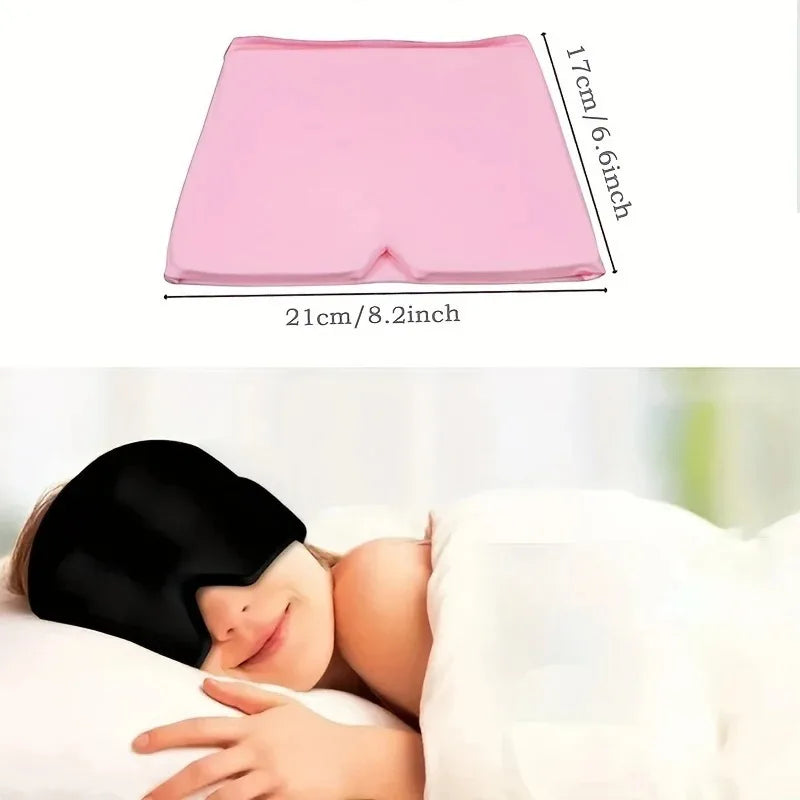 Hot & Cold Gel Head Ice Cap – Migraine Relief & Sleep Mask