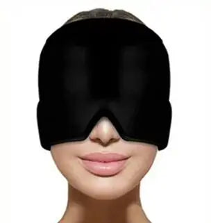Hot & Cold Gel Head Ice Cap – Migraine Relief & Sleep Mask