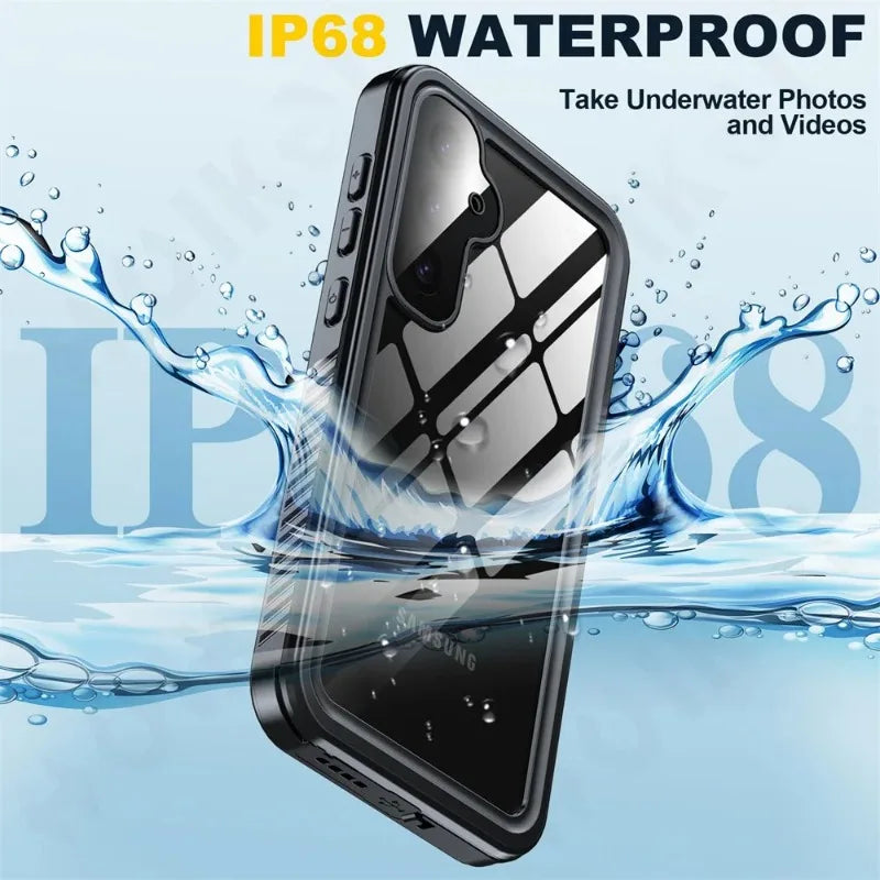 IP68 Waterproof Shockproof Case for Samsung Galaxy S25–A54 5G - The Little Market Shop