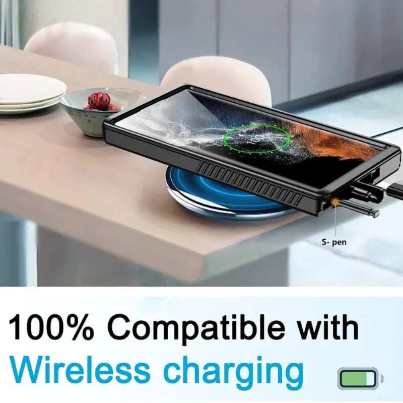 IP68 Waterproof Shockproof Case for Samsung Galaxy S25–A54 5G - The Little Market Shop