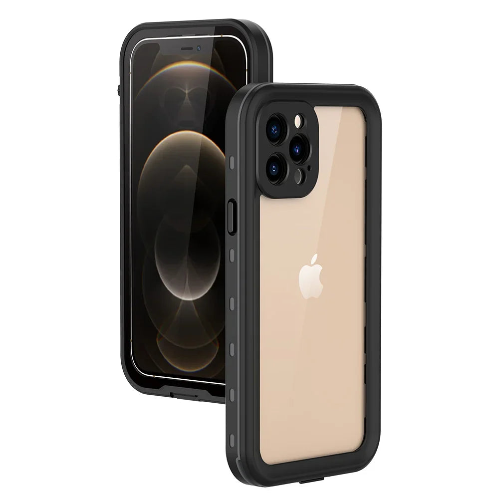 IP68 Waterproof iPhone Case – Heavy Duty Shockproof Full Protection - The Little Market Shop