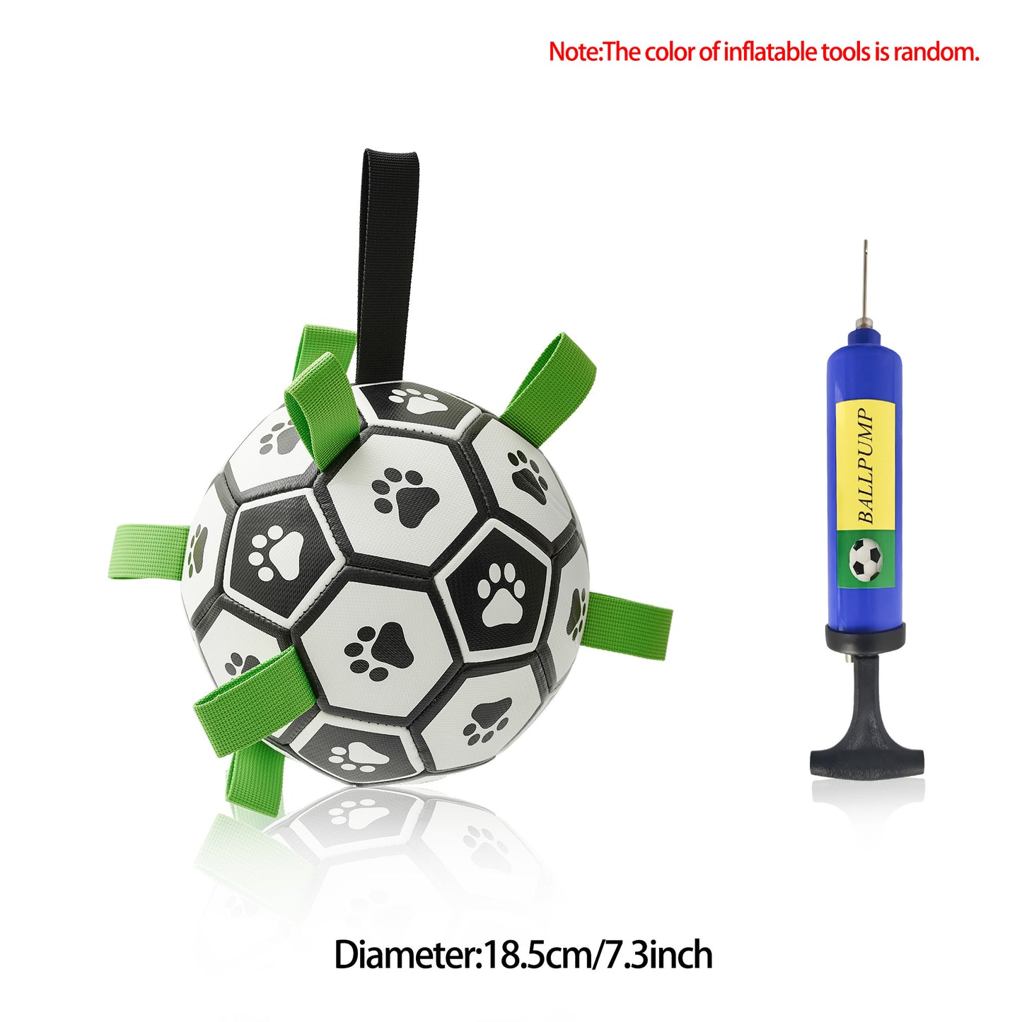 Interactive Dog Football Toy – Durable Outdoor Soccer Ball for Pets - The Little Market Shop