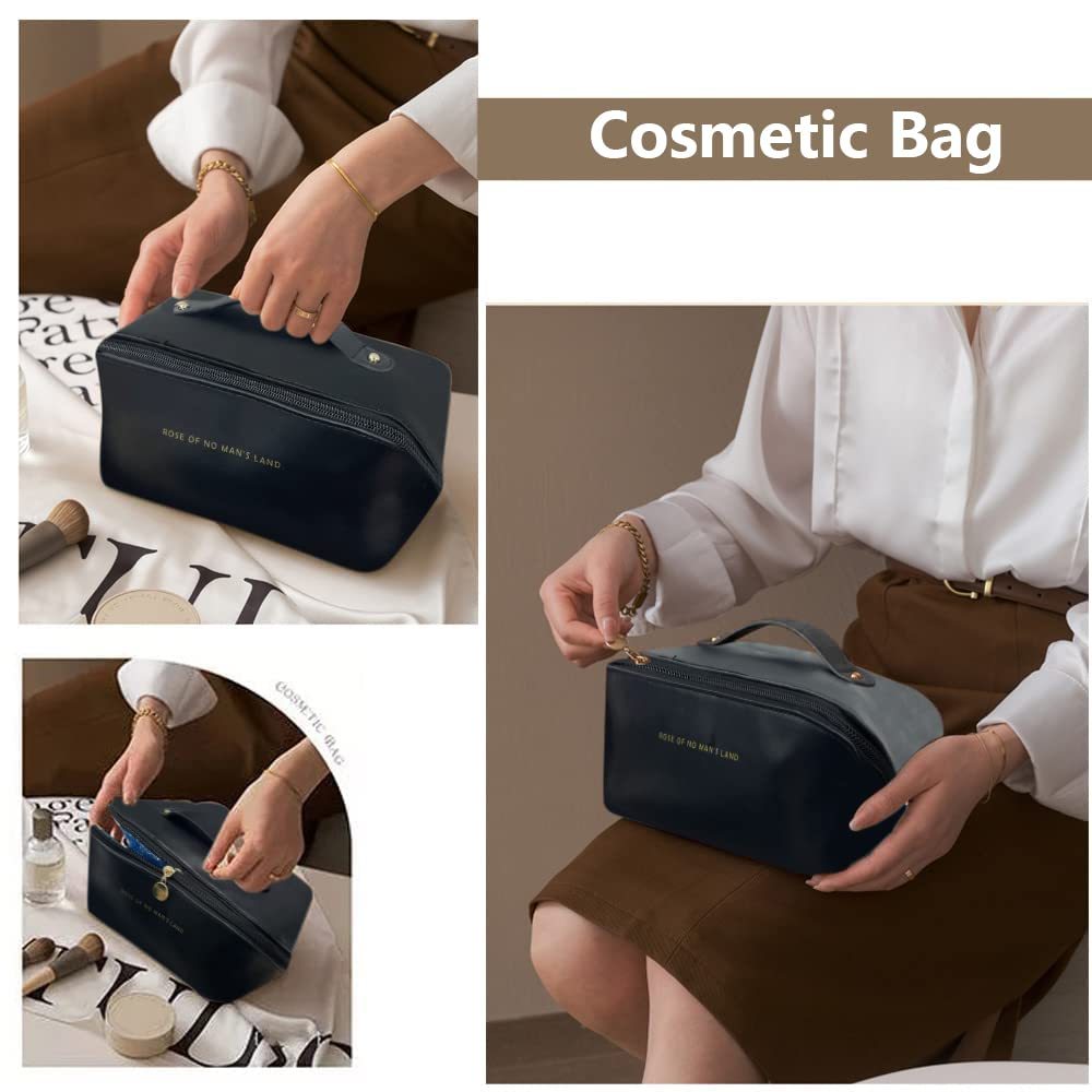 Large Capacity Travel Cosmetic Bag Women Toiletry Makeup Organizer - The Little Market Shop