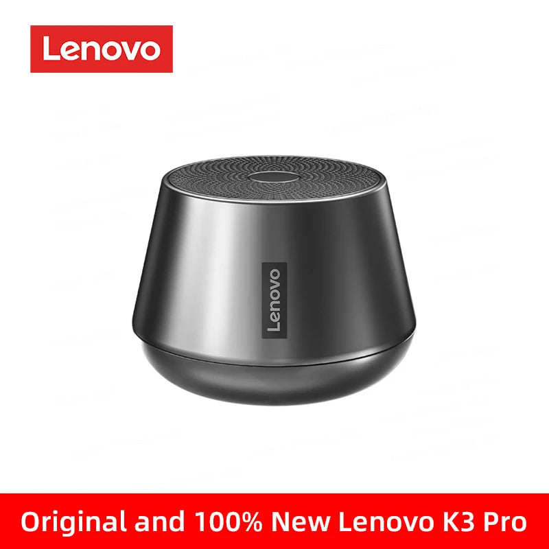 Lenovo K3 Pro Portable Bluetooth V5.0 Speaker - Wireless Stereo Surround Sound - The Little Market Shop