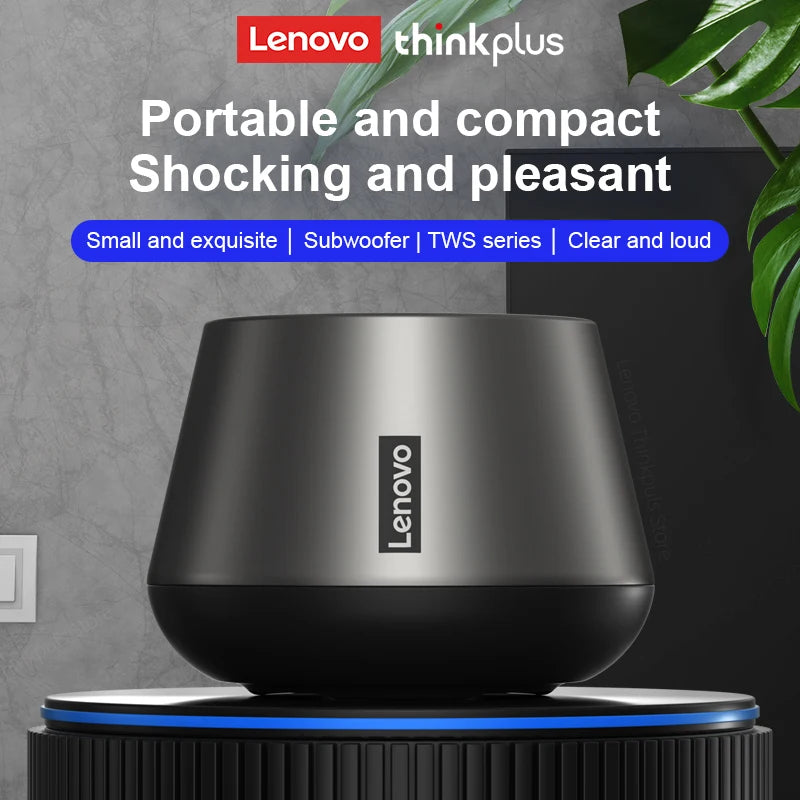 Lenovo K3 Pro Portable Bluetooth V5.0 Speaker - Wireless Stereo Surround Sound - The Little Market Shop