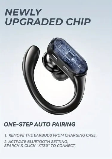 Lenovo XT80 Sports Wireless Headphones – HiFi Sound, LED Display, Mic - The Little Market Shop