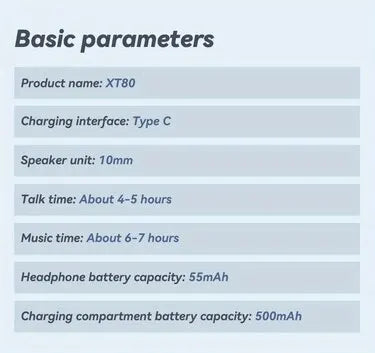 Lenovo XT80 Sports Wireless Headphones – HiFi Sound, LED Display, Mic - The Little Market Shop