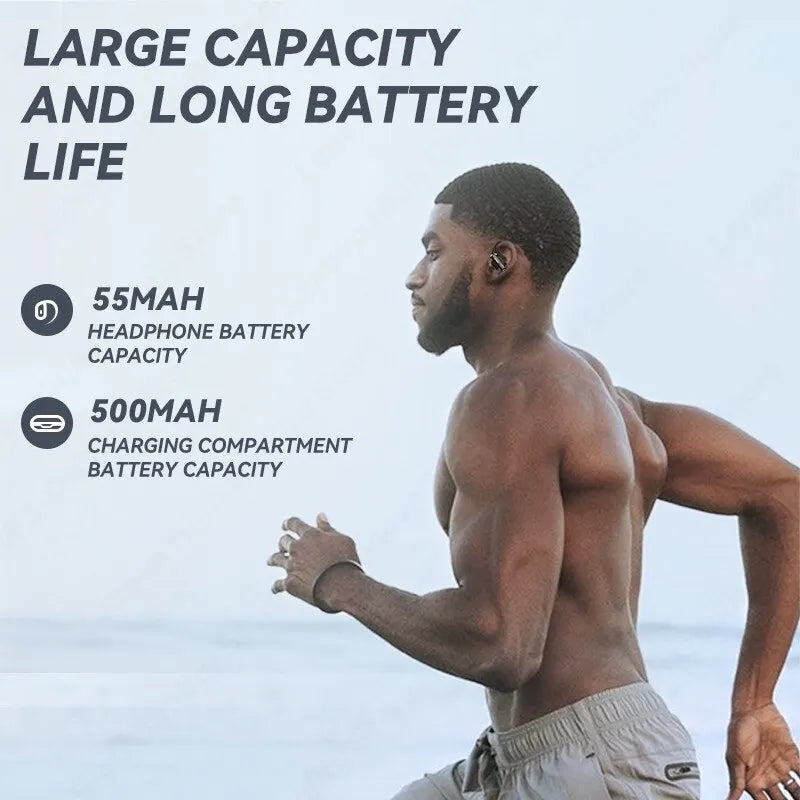 Lenovo XT80 Sports Wireless Headphones – HiFi Sound, LED Display, Mic - The Little Market Shop