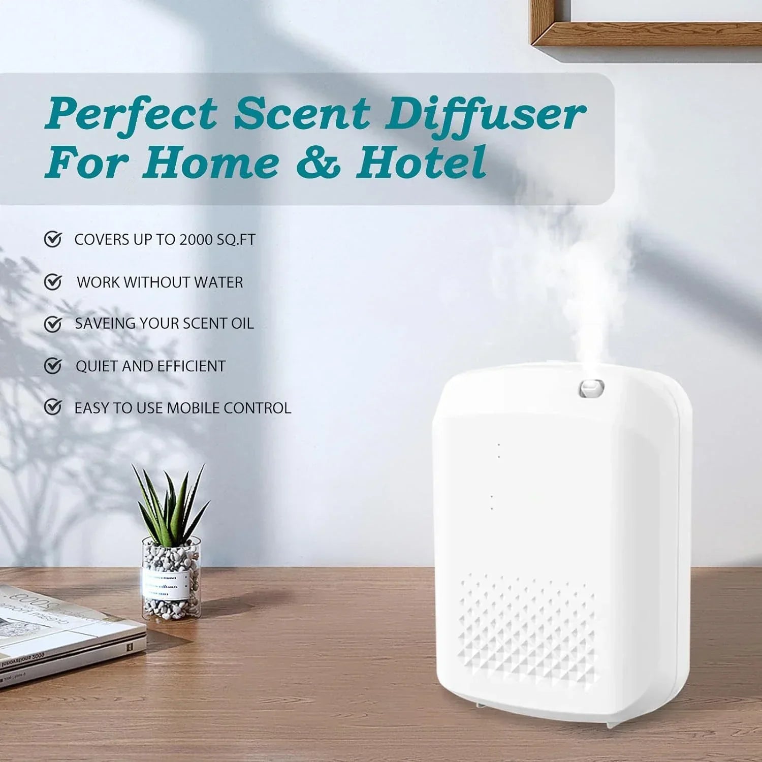 Luxury Electric Fragrance Diffuser – Aromatic Essential Oil Air Freshener - The Little Market Shop