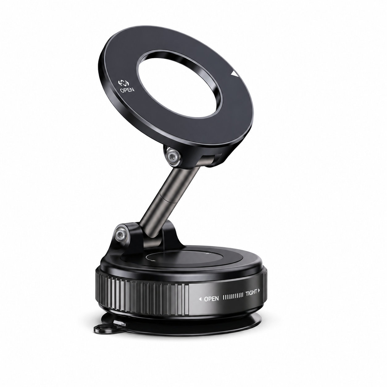 Magnetic Foldable Phone Stand & Car Mount – Compact MagSafe Grip Anywhere