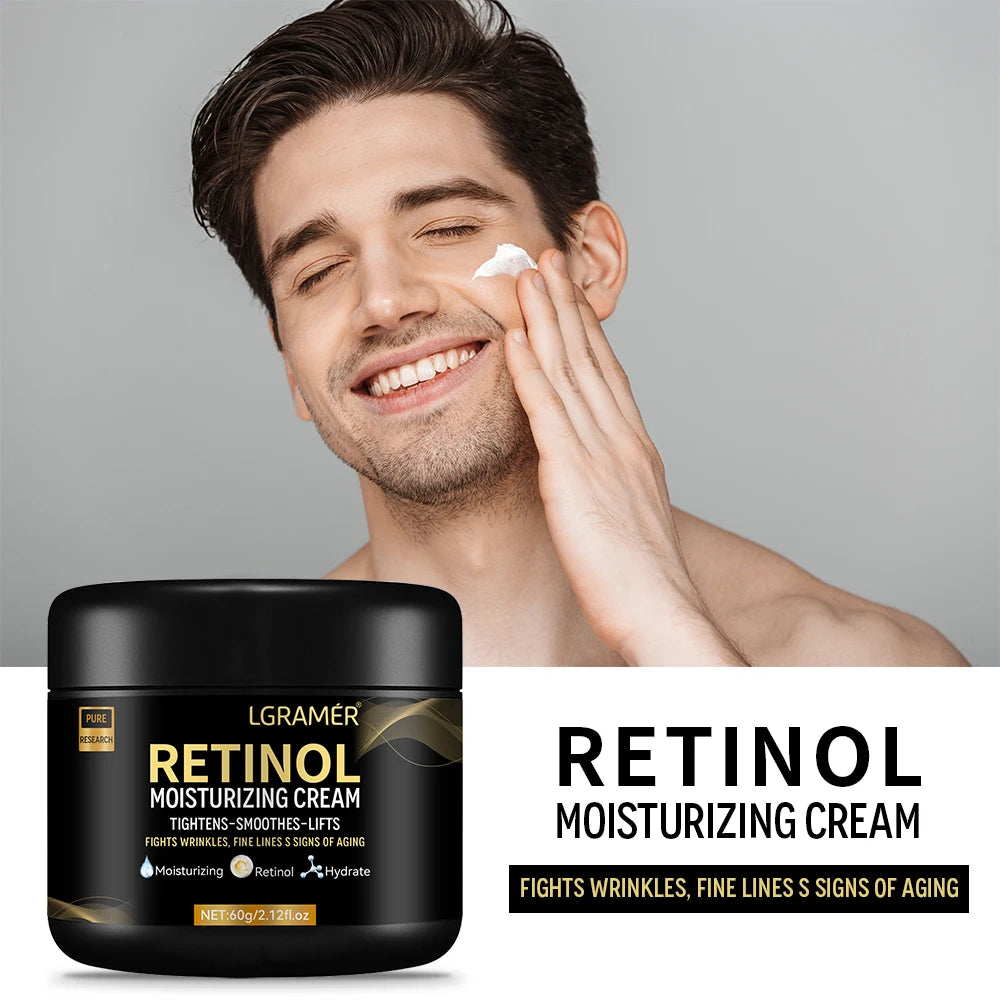 Men’s Retinol Face Cream – Anti-Aging, Hydrating & Pore Minimizing - The Little Market Shop