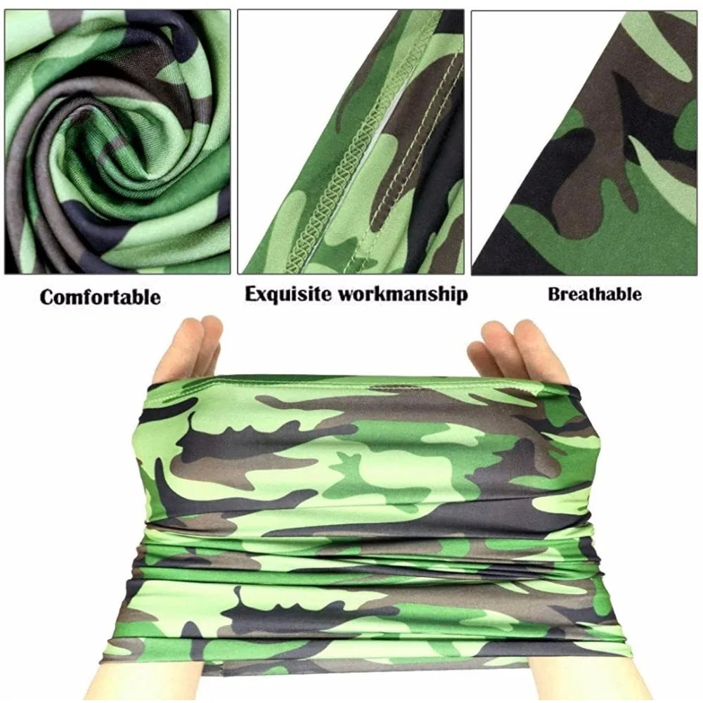 Multi-Purpose Turban Riding Scarf - Ice Silk Cycling Bandana for Men &amp; Women - The Little Market Shop