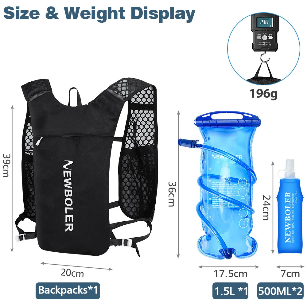 Hydration Vest – Lightweight Trail Running Backpack - The Little Market Shop
