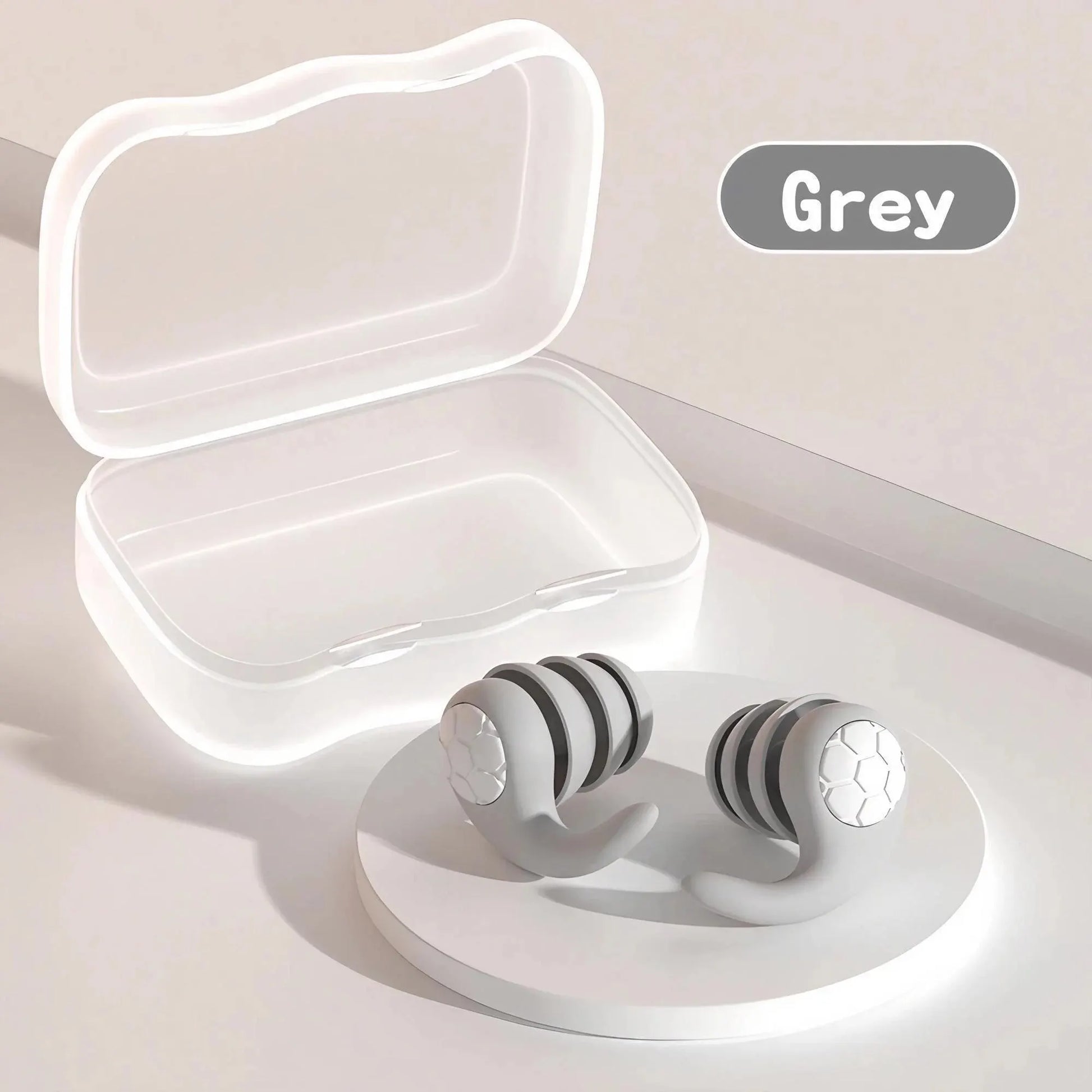Soft Silicone Noise-Canceling Earplugs - Waterproof, Comfortable Fit for Sleep & Swimming - The Little Market Shop