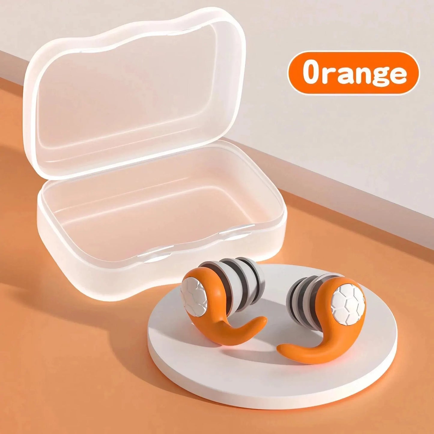 Soft Silicone Noise-Canceling Earplugs - Waterproof, Comfortable Fit for Sleep & Swimming - The Little Market Shop