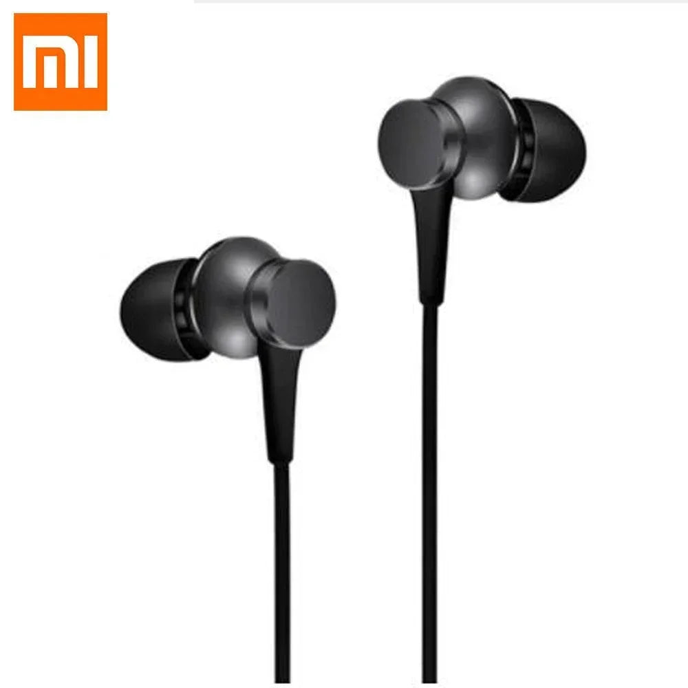 Original Xiaomi In-Ear Wired Earphones with Mic 3.5mm Bass Headset - The Little Market Shop