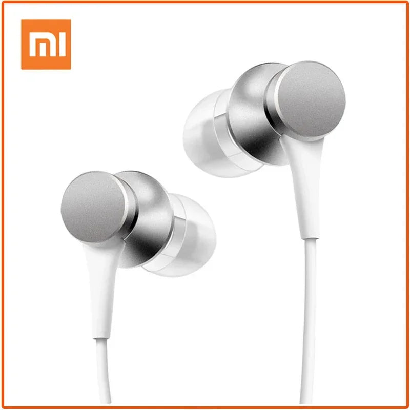 Original Xiaomi In-Ear Wired Earphones with Mic 3.5mm Bass Headset - The Little Market Shop