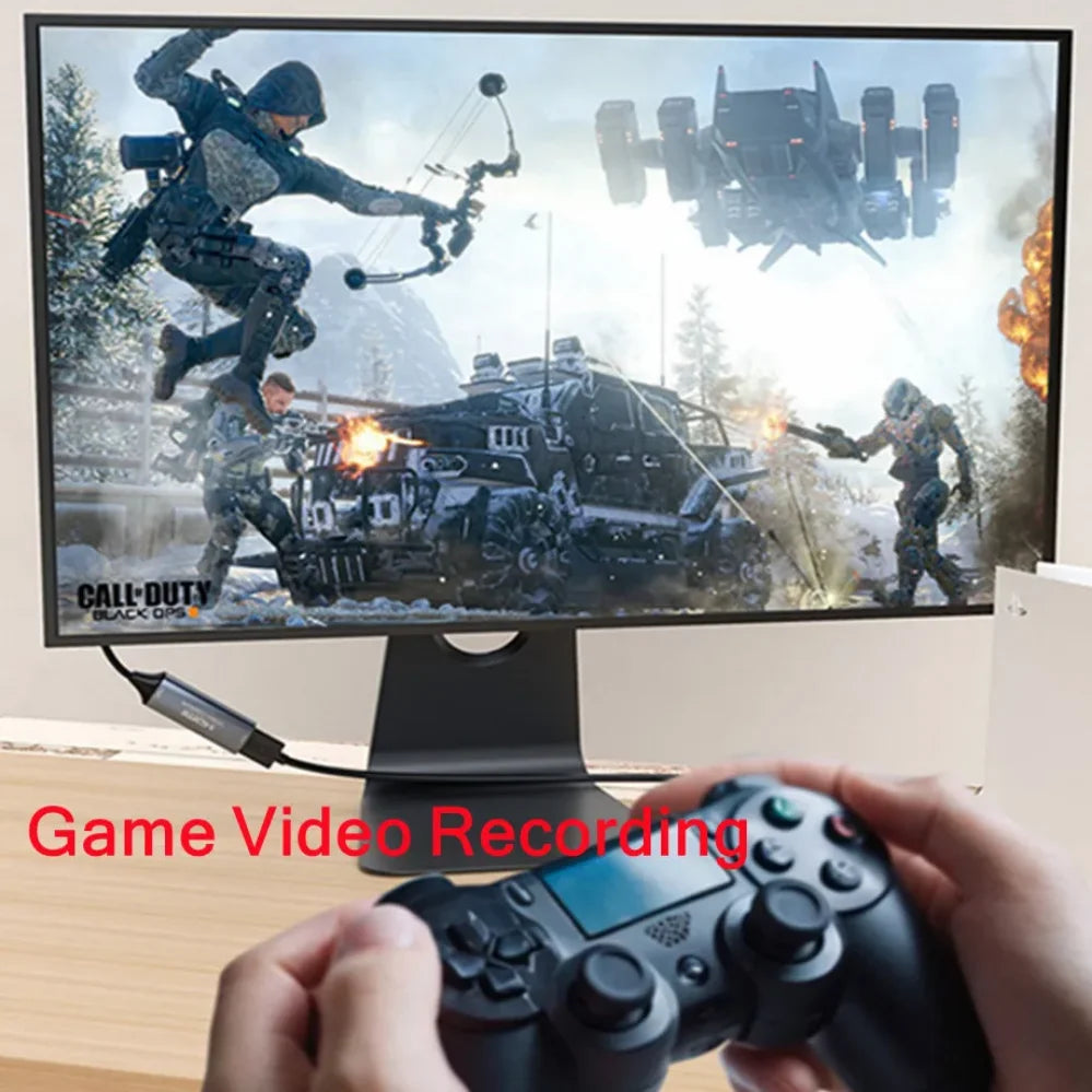 4K HDMI Video Capture Card USB 2.0/3.0/USB-C for Game & Streaming - The Little Market Shop