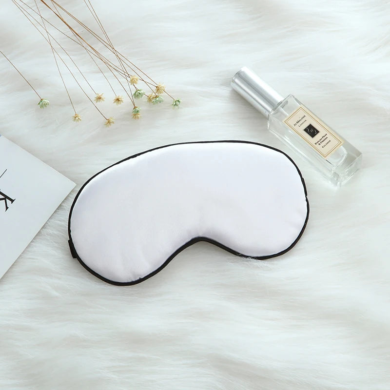 Personalised Satin Eye Mask – Luxury Sleep Mask Customised for Comfort, Style & Perfect Rest - The Little Market Shop