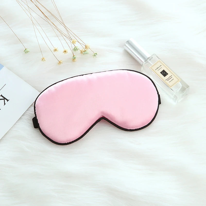 Personalised Satin Eye Mask – Luxury Sleep Mask Customised for Comfort, Style & Perfect Rest - The Little Market Shop