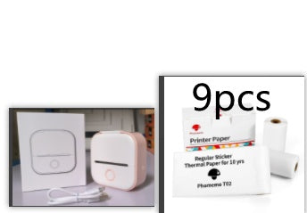Portable Mini Thermal Label & Photo Printer – Wireless, Inkless, Bluetooth - The Little Market Shop