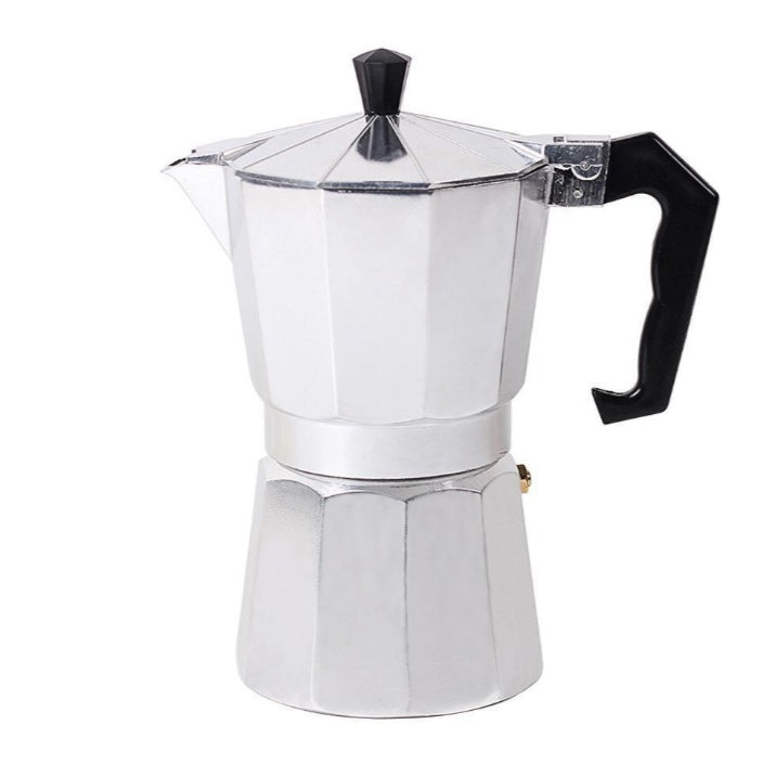 Premium Aluminum Mocha Pot Coffee Maker for Bold, Authentic Espresso - The Little Market Shop