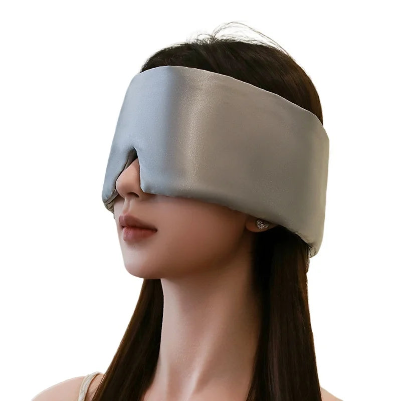 Premium Light-Blocking Eyepatch Sleep Mask – Soft Padded Eye Shade for Deep Rest & Travel - The Little Market Shop