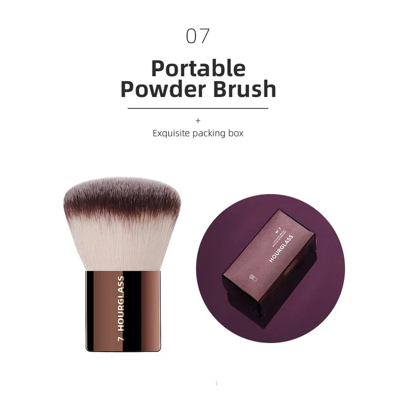 Professional Makeup Brush Set - Powder, Foundation, Eye & Sculpting Tools - The Little Market Shop