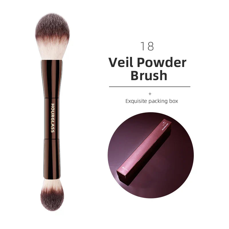 Professional Makeup Brush Set - Powder, Foundation, Eye & Sculpting Tools - The Little Market Shop
