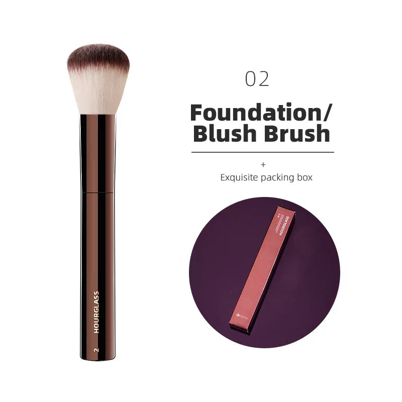 Professional Makeup Brush Set - Powder, Foundation, Eye & Sculpting Tools - The Little Market Shop