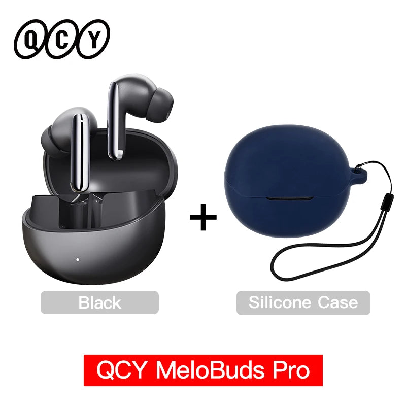 QCY MeloBuds Pro ANC Earbuds – Wireless Hi-Res LDAC Bluetooth 5.3 - The Little Market Shop