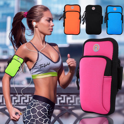 Running Arm Bag – Hands-Free, Sweatproof & Adjustable for Workouts! - The Little Market Shop