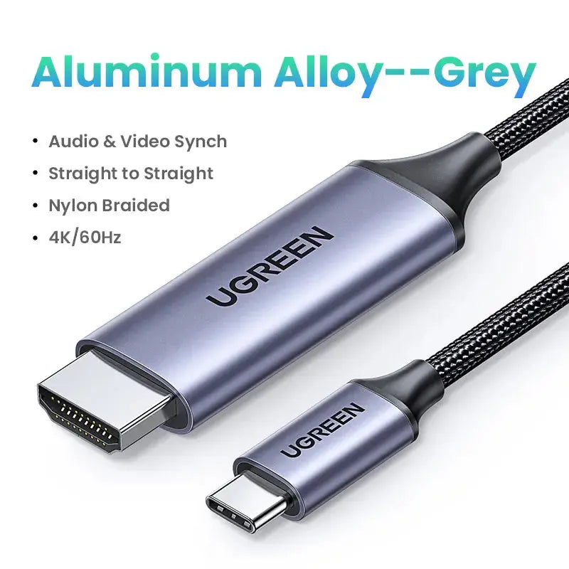 USB-C HDMI Cable: Type C to HDMI Adapter & 4K HDMI Converter - Seamless Connectivity for All Your Devices!" - The Little Market Shop