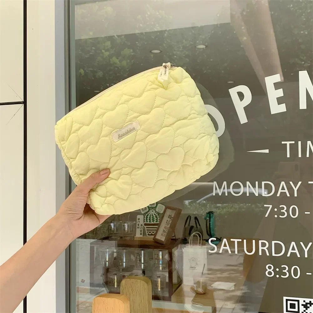 Organise in Style with Our New Flower Pattern Women's Makeup Bag - The Little Market Shop