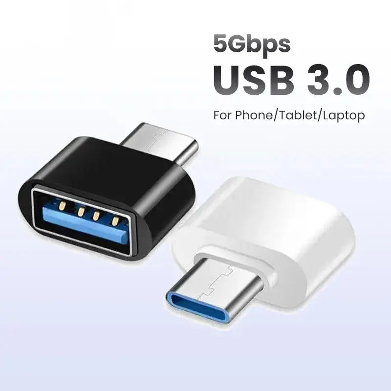 Enhance Connectivity: Type C to USB Adapter for MacBook Pro, iPad Mini 6, and More - The Little Market Shop