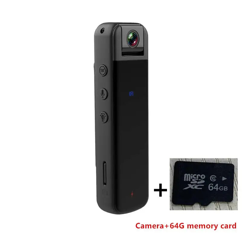 Ultimate Surveillance with Our 1080P Night Vision Mini WiFi Camera – Your Portable Law Enforcement Recorder for Outdoor Adventures! - The Little Market Shop
