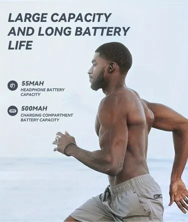 Lenovo XT80 Sports Wireless Headphones – HiFi Sound, LED Display, Mic - The Little Market Shop